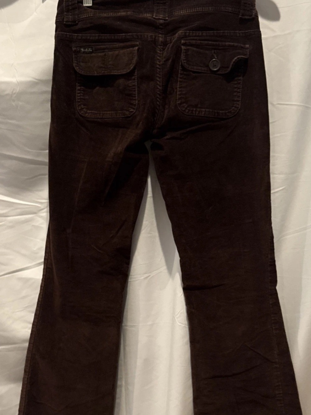 Womens Brown vintage Jordash Corduroy Flare pants